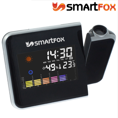 Smartfox电子时钟 带温度和湿度测量