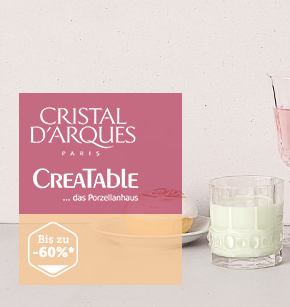 法国水晶酒具Cristal D’Aque/瓷器品牌Creatable