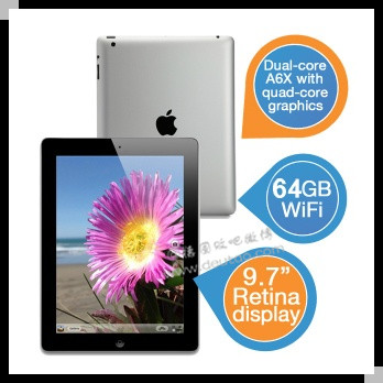 APPLE iPad 4 Retina屏幕 Wi-Fi+Cellular 64GB