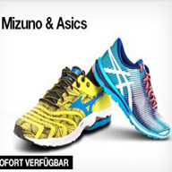 两大著名品牌Mizuno和Asics跑鞋闪购