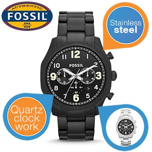 Fossil 男士石英手表