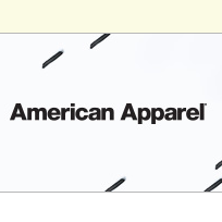 美国时尚休闲品牌American Apparel男女服饰