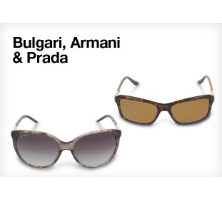 Prada/Bvlgari/Armani等奢牌太阳镜/镜框