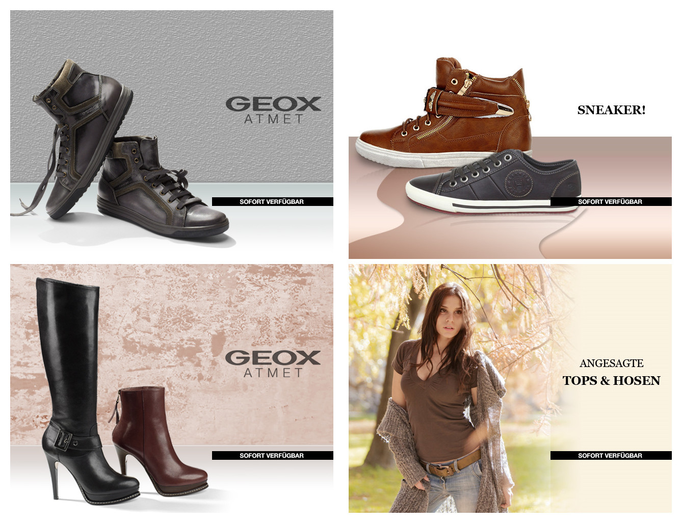 Geox 男女鞋/vans等多个品牌休闲鞋/EA7等大牌女式上衣及裤子专场