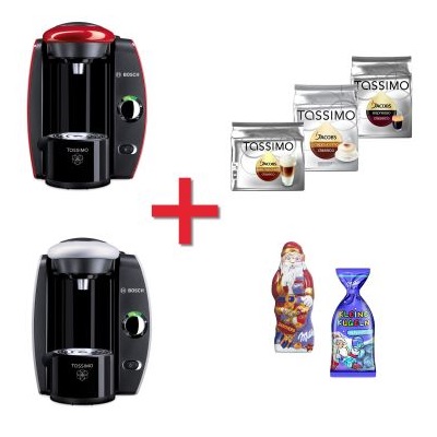 Bosch Tassimo T40 咖啡机+3包Tassimo胶囊+Milka巧克力套装
