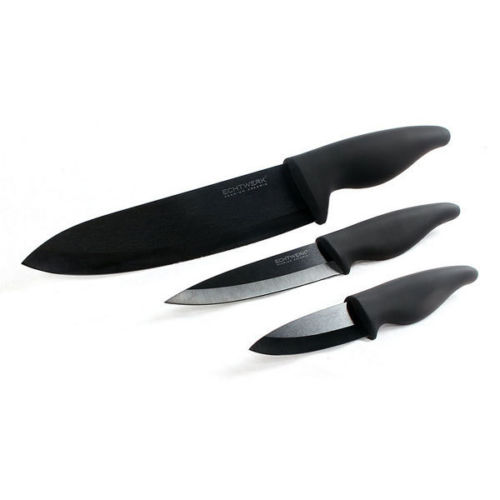Echtwerk陶瓷刀具三件套 酷黑版