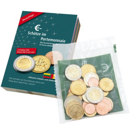 立陶宛欧元纪念币套装+欧元目录