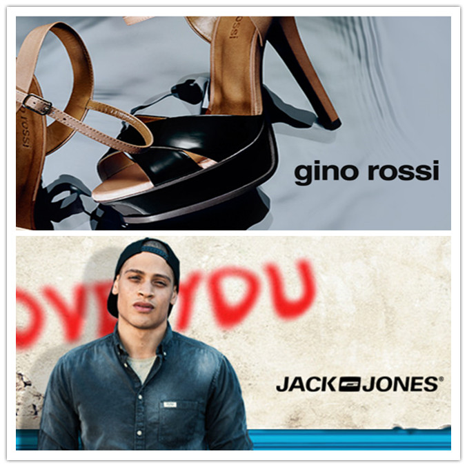 Jack Jones男装/Gino Rossi男女鞋