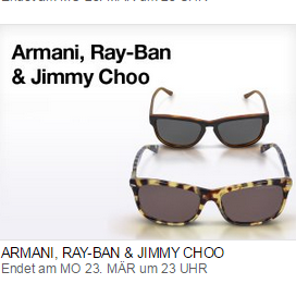 Armani/Ray-Ban/Jimmy Choo等大牌太阳镜