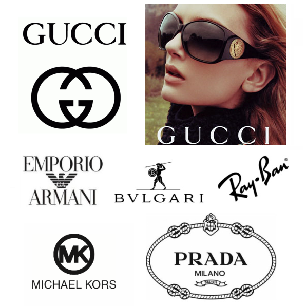 Armani、Gucci、Prada、Ray-Ban、MK等大牌男女墨镜