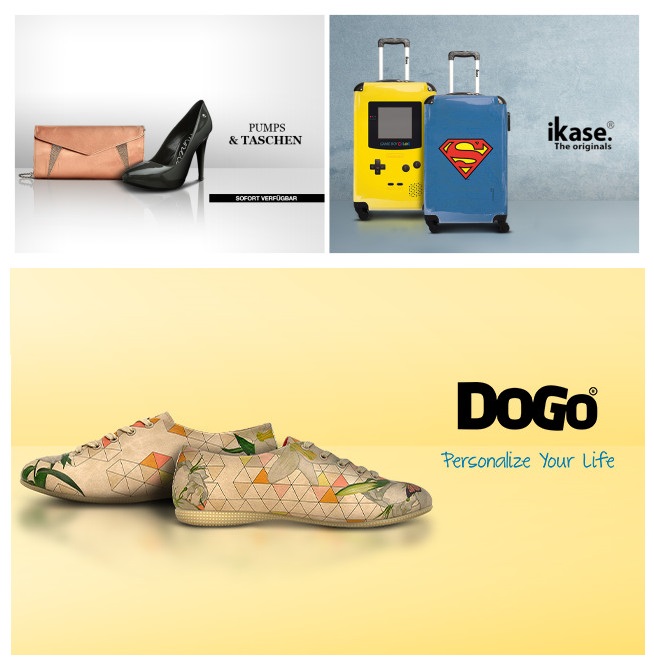 Dogo女鞋/美鞋与美包-多个品牌联合特卖/ikase设计感旅行箱