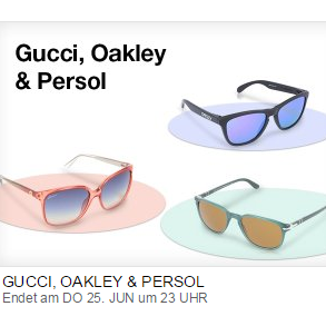 Gucci/Oakley/Persol太阳镜闪购