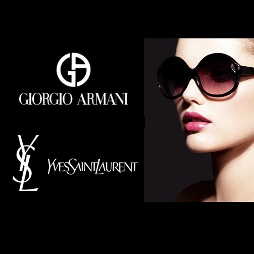 骄阳下的时尚-ARMANI、YSL奢华墨镜