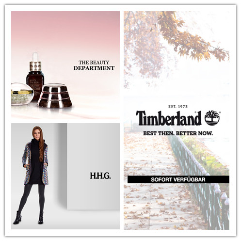 Timberland女鞋包袋/The Beauty Department护肤品/HHG时尚女装