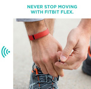 Fitbit Fitness-Tracker智能运动计步器+送两条腕带