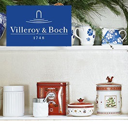 德国百年瓷器 Villeroy&Boch餐具与圣诞装饰