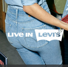 最佳臀型凹起来 Levi’s李维斯男女服饰/牛仔裤