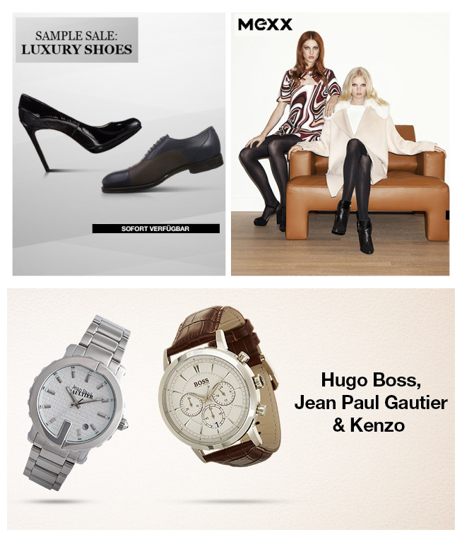 LUXURY SHOES奢华女鞋/Boss&Kenzo腕表/Mexx女装