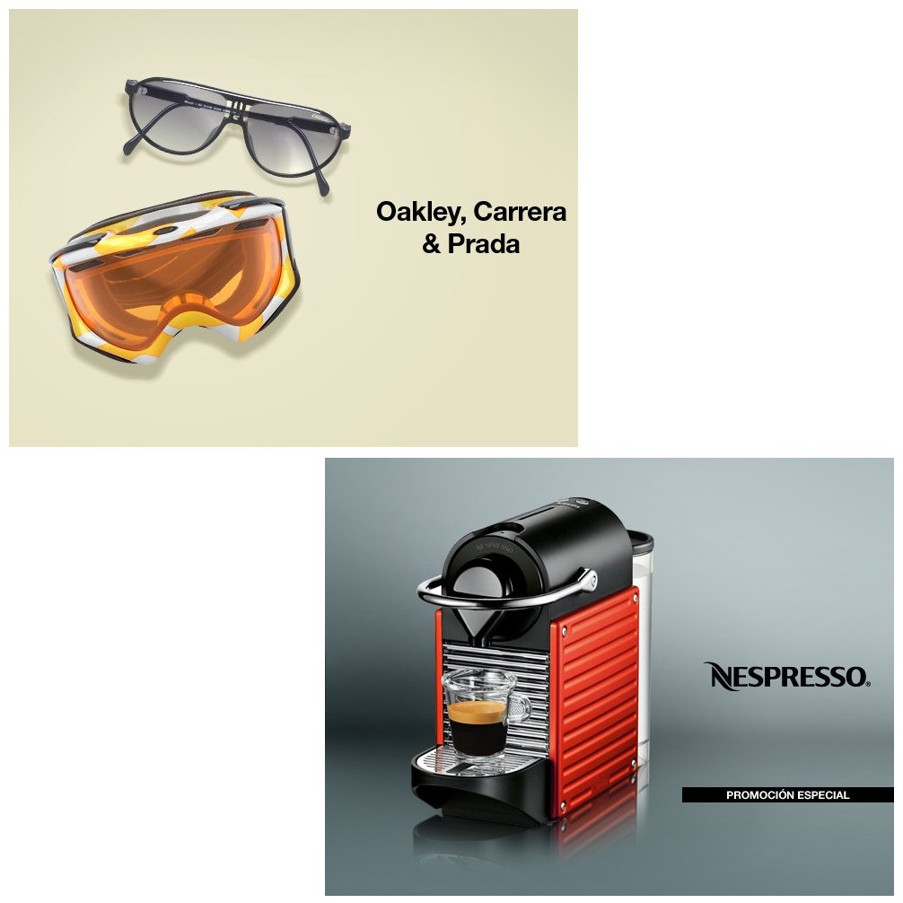 Prada,Oakley&Carrera/Nespresso咖啡机