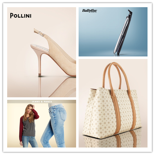 Pollini 箱包男女鞋履/Babyliss美发产品/JEANS & PANTS时尚裤装
