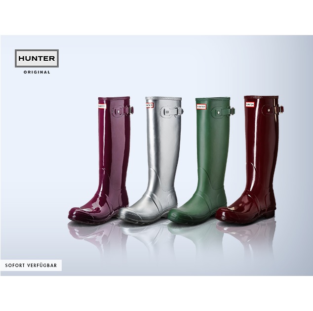 雨季也时尚 Hunter雨靴