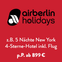 airberlin Holidays全球多个旅游城市酒店