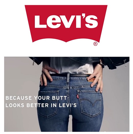 释放修长美腿 Levi’s女款高腰牛仔裤