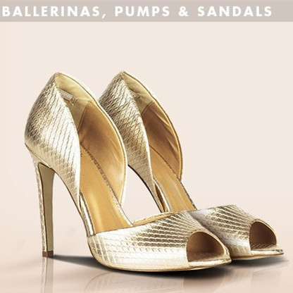 BALLERINAS, PUMPS & SANDALS女鞋