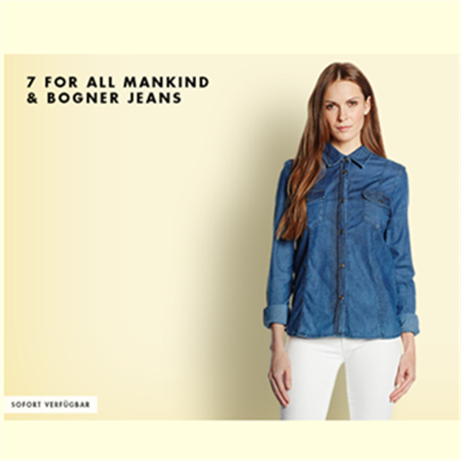 7 For All Mankind/ Bonger Jeans 牛仔服饰特卖