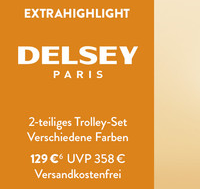 法国品牌 Delsey大使 旅行箱套组闪购