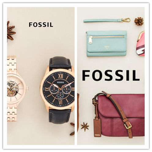 复古时尚先驱 Fossil时尚包包&手表热卖