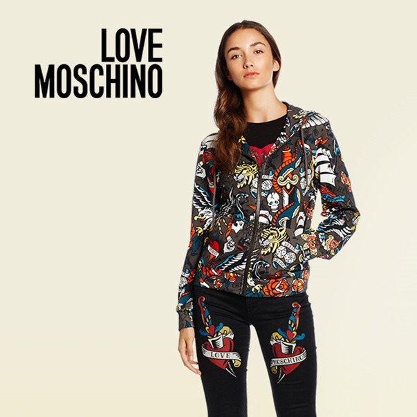 色彩的奇幻世界 Love Moschino男女服饰及鞋履包袋