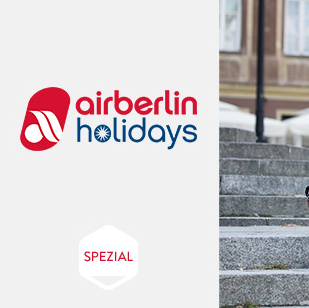 享受悠闲假期 airberlin Holidays酒店＋机票