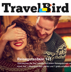 优质旅游网站Travelbird代金劵买一赠一