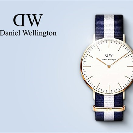 极简主义 Daniel Wellington 手表