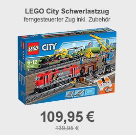 乐高LEGO City 60098城市重载列车