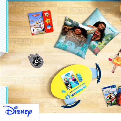从小到大的陪伴 Disney 迪士尼儿童服饰玩具文具床上用品等周边