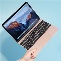 颜狗的盛宴- MacBook 12″寸玫瑰金笔记本电脑