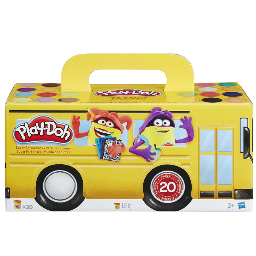 趣味橡皮泥 Hasbro Play-Doh 20色装