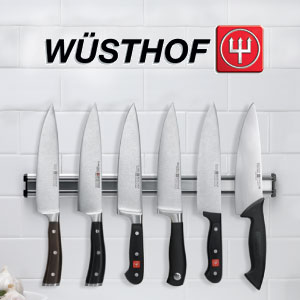 厨房里的小格调 德国WÜSTHOF 三叉牌刀具四件套+刀座