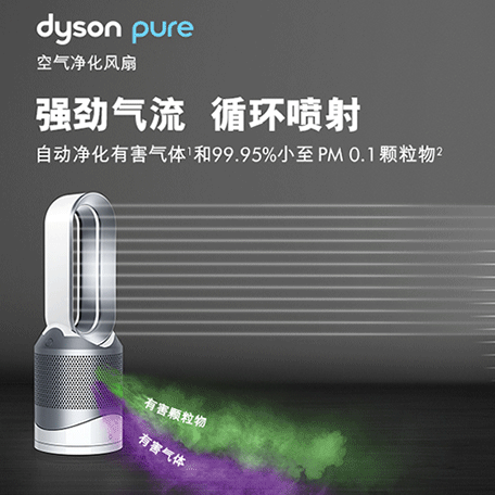 Dyson Pure Hot + Cool Link 空气净化风扇+冷暖两用！