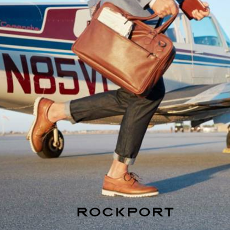 舒服到能跑步的皮鞋 美国Rockport男女鞋履特卖会
