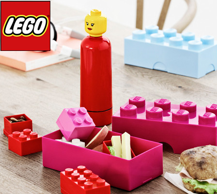 家里有娃是LEGO控的必须蹲点！ 多功能乐高积木收纳盒