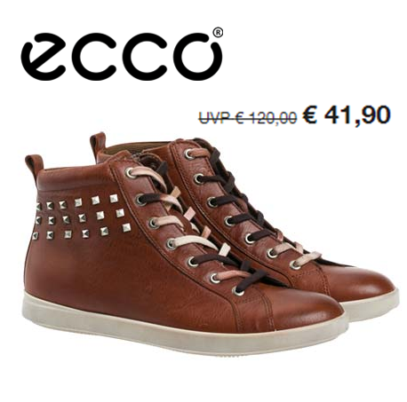 超值特价，速度收！德国Ecco高帮板鞋