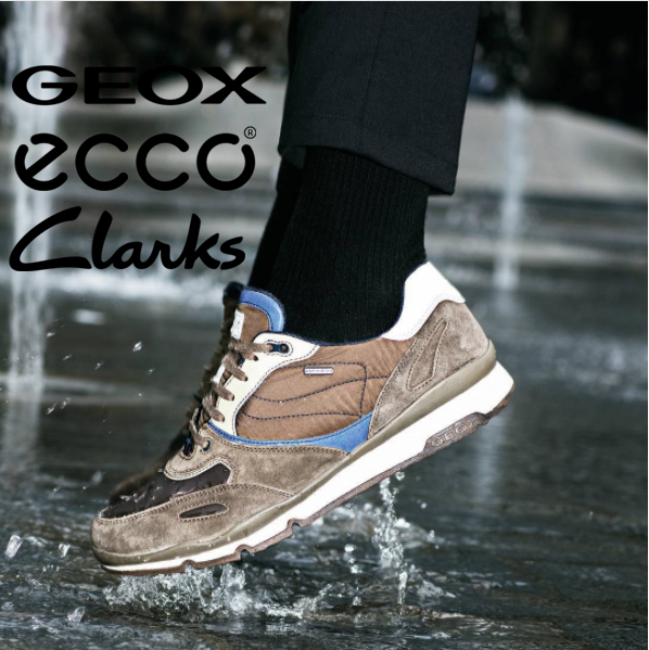 世界三大休闲鞋品牌 Geox、Clarks、Ecco男鞋特价