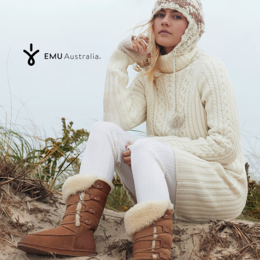 精选EMU Australia雪地靴、家居鞋