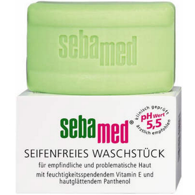 Sebamed seifenfreies Waschstück 德国施巴无皂基清洁皂（绿皂）