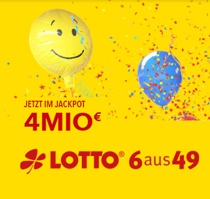 从天而降的幸运 Lotto 6-aus-49 德国乐透49选6彩票