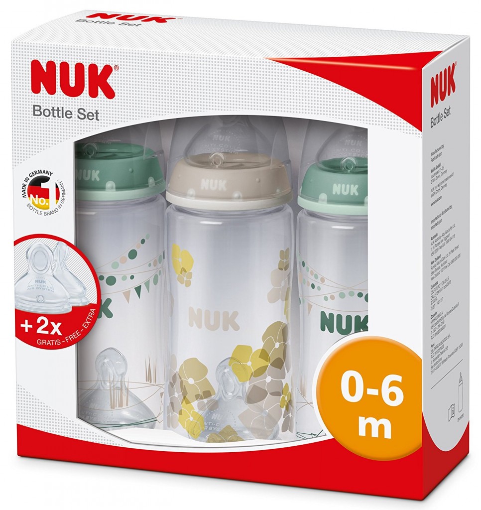NUK First Choice Plus 3 plus 2 初生婴儿奶瓶套装
