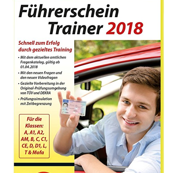 要学车的小伙伴看这里~~ 最新2018年德国学驾照理论练习CD光盘